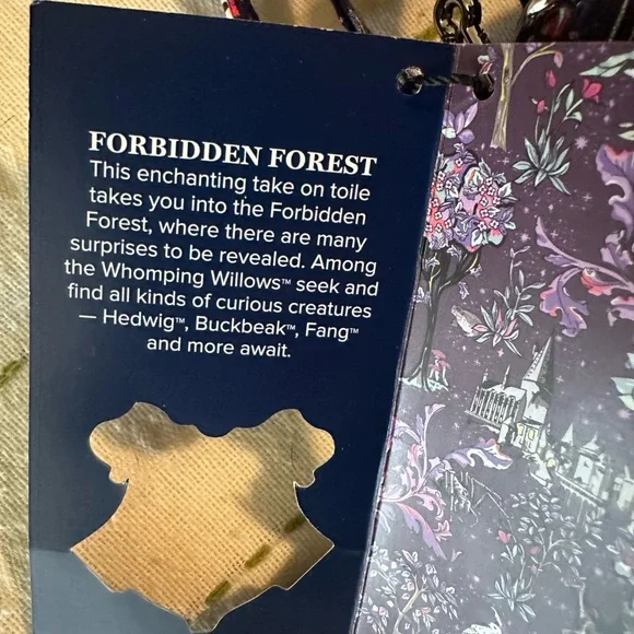 Vera Bradley Harry Potter Purple Wristlet - Picture 5 of 7